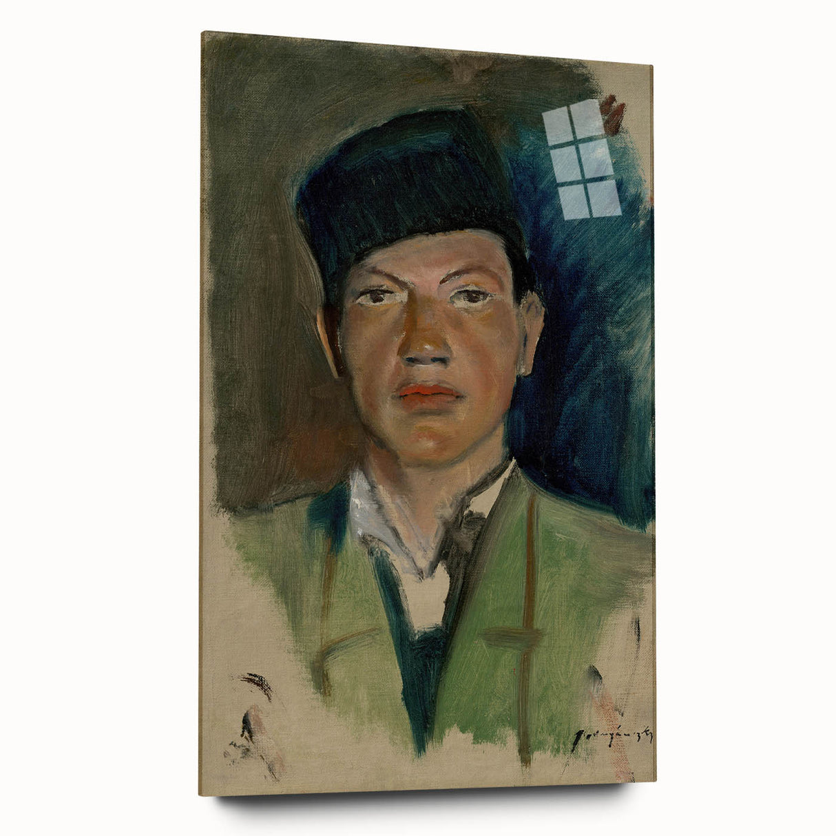 Dreamy Boy - Impressionism Wall Art Portrait | Framed & Canvas Prints