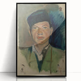Dreamy Boy - Impressionism Wall Art Portrait | Framed & Canvas Prints