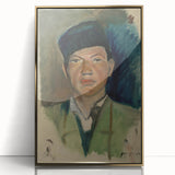 Dreamy Boy - Impressionism Wall Art Portrait | Framed & Canvas Prints