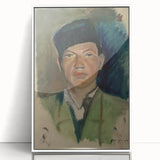 Dreamy Boy - Impressionism Wall Art Portrait | Framed & Canvas Prints