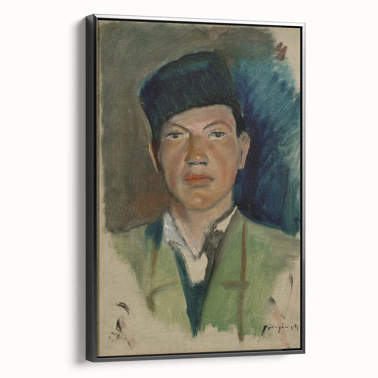 Dreamy Boy - Impressionism Wall Art Portrait | Framed & Canvas Prints