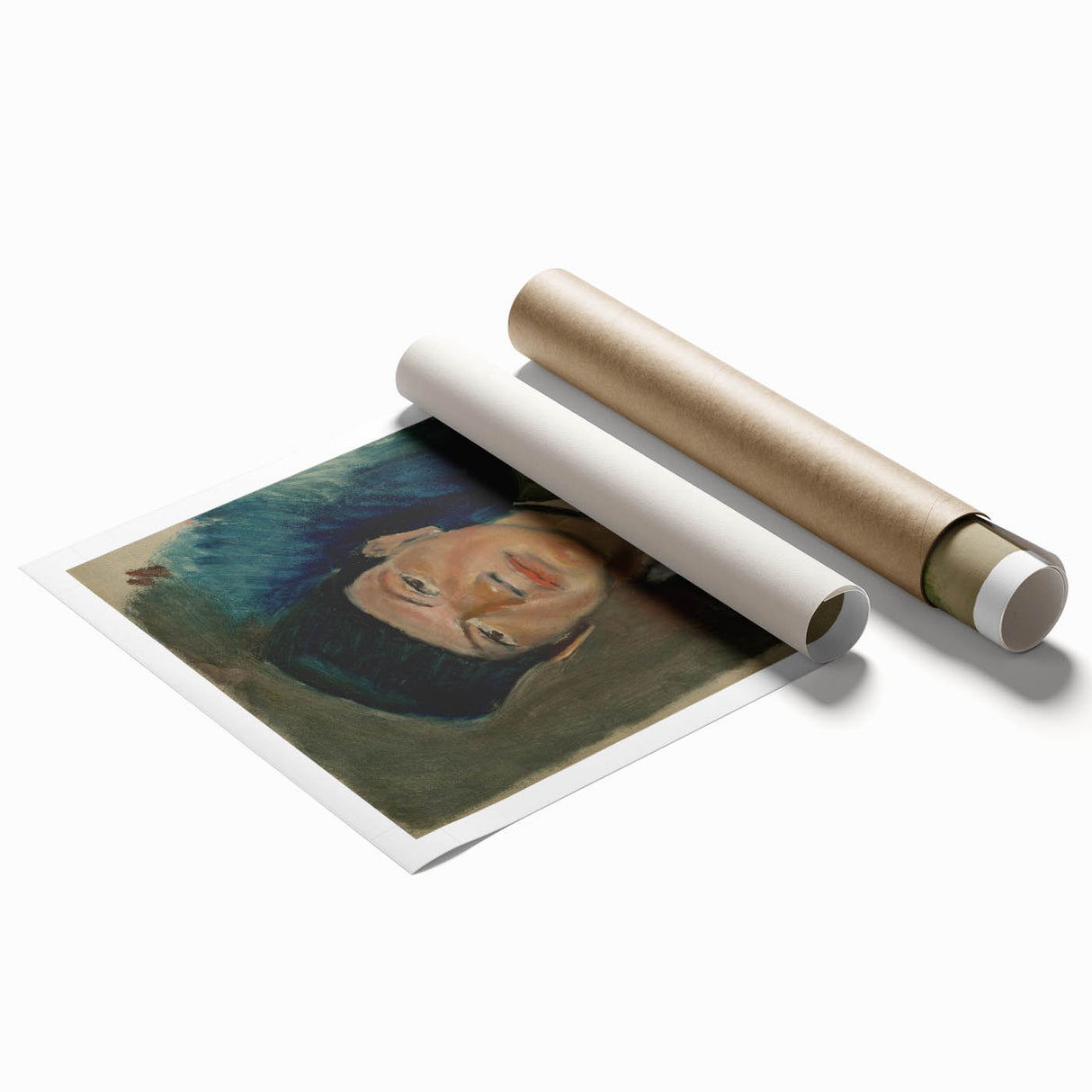 Dreamy Boy - Impressionism Wall Art Portrait | Framed & Canvas Prints
