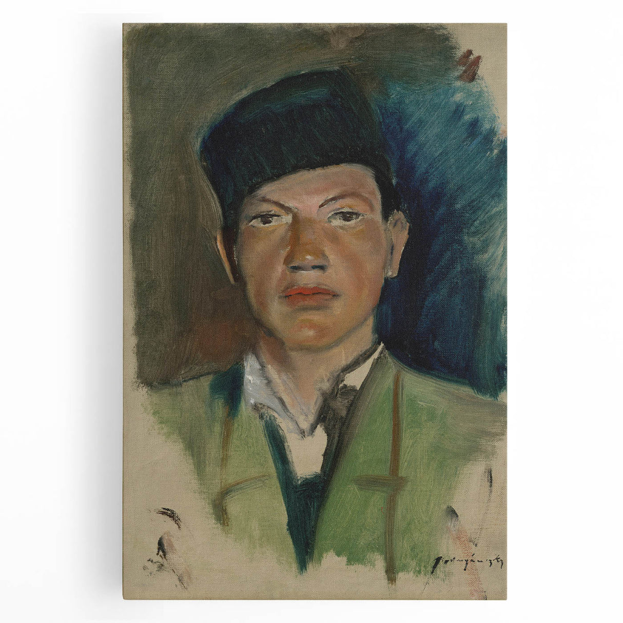 Dreamy Boy - Impressionism Wall Art Portrait | Framed & Canvas Prints
