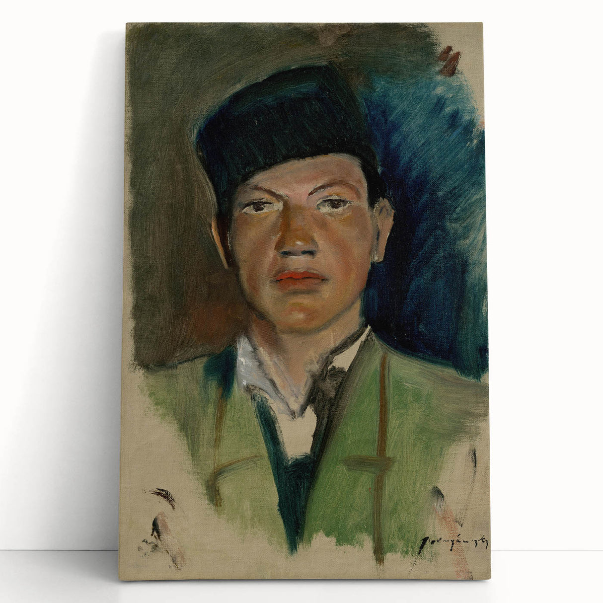 Dreamy Boy - Impressionism Wall Art Portrait | Framed & Canvas Prints