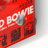 David Bowie Japan Tour Retro Poster - Vintage Concert Art