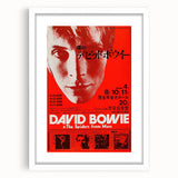 David Bowie Japan Tour Retro Poster - Vintage Concert Art