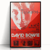David Bowie Japan Tour Retro Poster - Vintage Concert Art