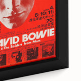 David Bowie Japan Tour Retro Poster - Vintage Concert Art