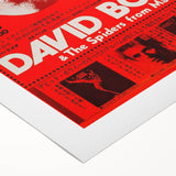 David Bowie Japan Tour Retro Poster - Vintage Concert Art