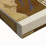 Vintage Switzerland Travel Poster - Rhaetian Railway Viaduct