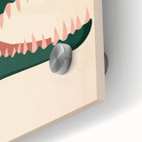 Bold Crocodile Boys Room Wall Art – Fun Kids Wall Art Prints