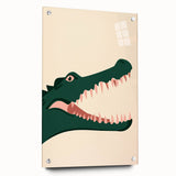 Bold Crocodile Boys Room Wall Art – Fun Kids Wall Art Prints