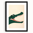 Bold Crocodile Boys Room Wall Art – Fun Kids Wall Art Prints