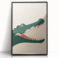 Bold Crocodile Boys Room Wall Art – Fun Kids Wall Art Prints