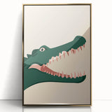 Bold Crocodile Boys Room Wall Art – Fun Kids Wall Art Prints