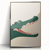 Bold Crocodile Boys Room Wall Art – Fun Kids Wall Art Prints
