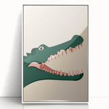 Bold Crocodile Boys Room Wall Art – Fun Kids Wall Art Prints