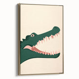 Bold Crocodile Boys Room Wall Art – Fun Kids Wall Art Prints