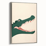 Bold Crocodile Boys Room Wall Art – Fun Kids Wall Art Prints