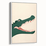 Bold Crocodile Boys Room Wall Art – Fun Kids Wall Art Prints