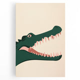 Bold Crocodile Boys Room Wall Art – Fun Kids Wall Art Prints