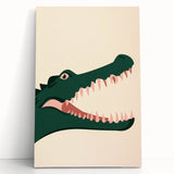 Bold Crocodile Boys Room Wall Art – Fun Kids Wall Art Prints