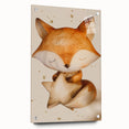 Fox with Star - Kids Room Wall Art Canvas and Framed Options