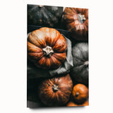 Large abstract wall art featuring swirling autumn colors on acrylic glass, ideal for bedroom or dining room decor.