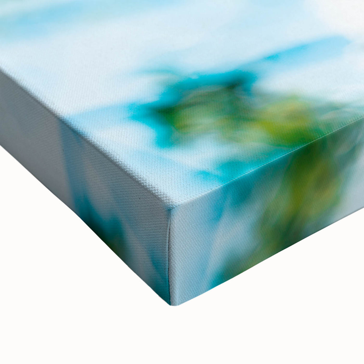 Black and white landscape art painting of a spring scene on a large stretched canvas, suitable for bedroom wall decor.