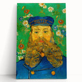 Large black and white stretched canvas of a minimalist Van Gogh-inspired design, ideal for kitchen wall art.