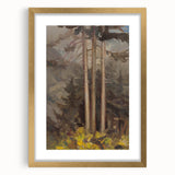 Modern Spruce Forest Wall Art - Abstract Contemporary Art Prints