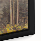 Modern Spruce Forest Wall Art - Abstract Contemporary Art Prints