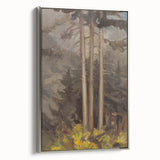 Modern Spruce Forest Wall Art - Abstract Contemporary Art Prints