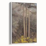 Modern Spruce Forest Wall Art - Abstract Contemporary Art Prints