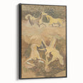 Dynamic Horse Scene Wall Art - Abstract Modern Art Prints