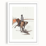 Modern Circus Horse Wall Art - Abstract Contemporary Art Prints