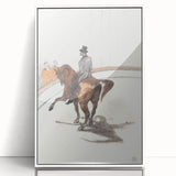 Modern Circus Horse Wall Art - Abstract Contemporary Art Prints