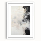 Framed Dining Room Prints – Black and White Abstract Wall Art