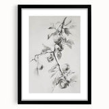 Elegant Black and White Living Room Wall Art – Modern Canvas Print