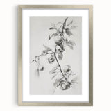 Elegant Black and White Living Room Wall Art – Modern Canvas Print