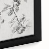 Elegant Black and White Living Room Wall Art – Modern Canvas Print