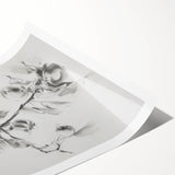 Elegant Black and White Living Room Wall Art – Modern Canvas Print