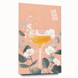 Large abstract wall art on acrylic glass depicting vibrant, swirling colors, ideal for bedroom or dining room decor.