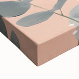 Large art of a black and white landscape painting on stretched canvas, suitable for bedroom wall decor.