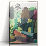 Modern Wall Art - Vibrant Abstract Park Scene - Contemporary Art Print