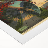 Vintage Switzerland Travel Poster - Jura Region Scenic Art Print