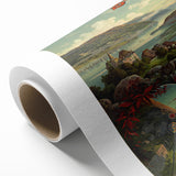 Vintage Switzerland Travel Poster - Jura Region Scenic Art Print