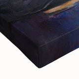 Realism Art Print of Coastal Palm and Sea View - Classical Realism Canvas