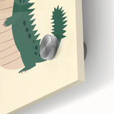 Playful Crocodile Boys Room Wall Art – Fun Kids Wall Art Prints