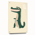 Playful Crocodile Boys Room Wall Art – Fun Kids Wall Art Prints